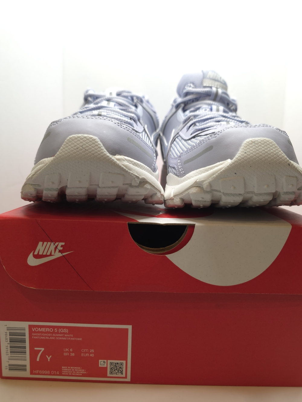 Nike vomero 5 ghost summit white 7Y/8.5W brand new in box. - Picture 6 of 8